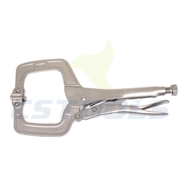 LOCKING C-CLAMP WITH SWIVEL PAD